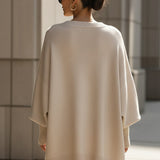 Anneta | Suéter poncho oversized para Mulher