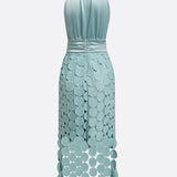 Lau - Vestido midi Céline elegante para cerimónia para Mulher