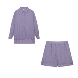 Maud | Conjunto de camisa e shorts chique