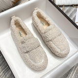 Solenne | Mocassins quentes com design elegante para Mulher