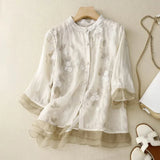 Maria - Blusa Bordada