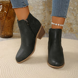 Léonie™ – Botas de cano curto respiráveis com conforto duradouro