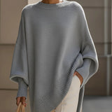 Anneta | Suéter poncho oversized para Mulher