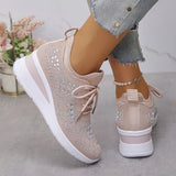 Giselle – Tênis com strass brilhante