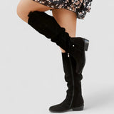 Charlotte | Botas altas de camurça para Mulher