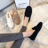 Solenne | Mocassins quentes com design elegante para Mulher