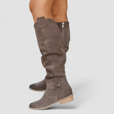 Charlotte | Botas altas de camurça para Mulher