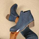 Léonie™ – Botas de cano curto respiráveis com conforto duradouro