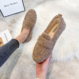 Solenne | Mocassins quentes com design elegante para Mulher