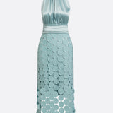 Lau - Vestido midi Céline elegante para cerimónia para Mulher