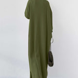 Sofia| Vestido longo de inverno elegante para mulheres com mangas compridas