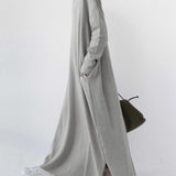 Sofia| Vestido longo de inverno elegante para mulheres com mangas compridas