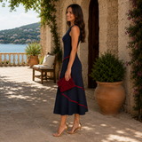 Leonor | Vestido Elegância Sofisticada com um Toque Exclusivo para Mulher