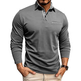 William - Polo Premium de Manga Longa para Homem