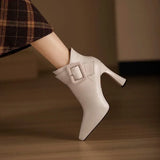 Aveline - Botins com Fivela para Mulher