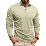 William - Polo Premium de Manga Longa para Homem