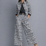 Manon | Conjunto elegante blusa e calças para Mulher