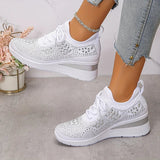 Giselle – Tênis com strass brilhante