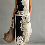 Rachele - Conjunto elegante moderno com estampa floral para Mulher